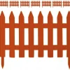 Plastgrästaket 3,2 m terrakotta