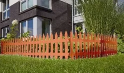 Plastgrästaket 3,2 m terrakotta