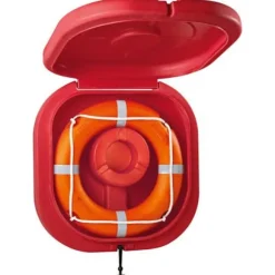 Plastimo Livboj Dörrlåda Röd 90 x 90 x 28 cm