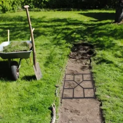 Plattformsform, 4x40x40 cm, Svart