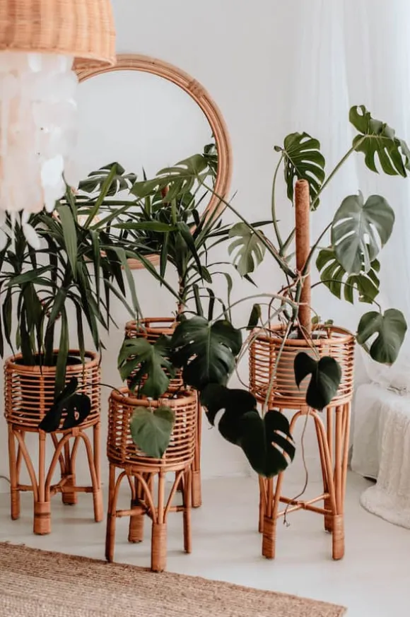 POLLIE M KARAMELL BLOMMSÄNG