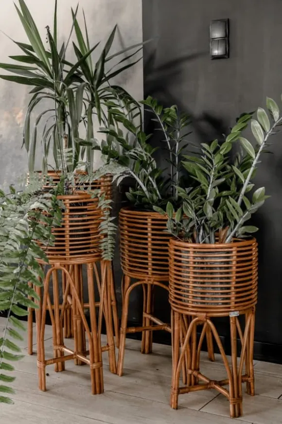 POLLIE M KARAMELL BLOMMSÄNG