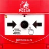 Polon-Alfa manuell adresserbar plug-in brandlarmsenhet (ROP-4001MH)