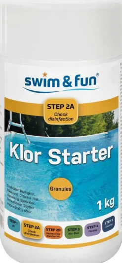 Pool Klor Starter Granules 1kg