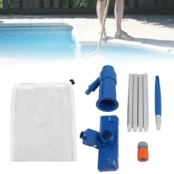 Pool Spa Jet Dammsugare Portabel Pool Dammsugare med borste Pool Rengöringsverktyg EU Standard