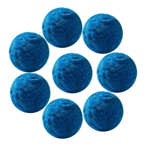 Poolfilterkulor, För Sandfilterpumpspool, 4 Lbs Återanvändbar Blå, Hög filtreringseffektivitet