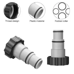 Poolslangadapter - Intex - Poolkoppling - Anslutningar 1,5