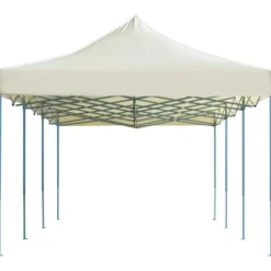 Pop-Up hopfällbart partytält gräddvit 3x9 m - Partytält - Festtält - Home & Living