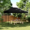 Pop-Up hopfällbart partytält 410x279x315 cm svart