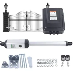 Portöppnare, 50W Motor, 300 kg Kapacitet,Vit