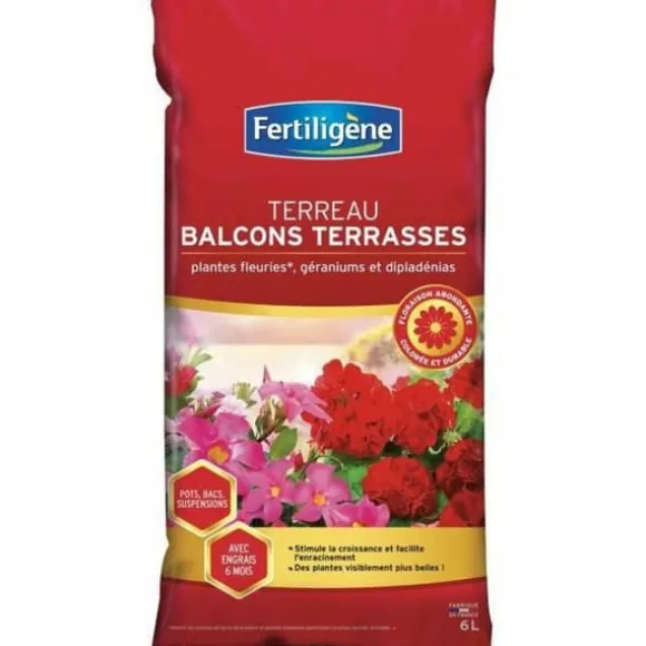 Potting compost Fertiligène Terrace 6 L