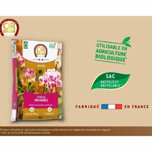 Potting compost OR BRUN 6 L