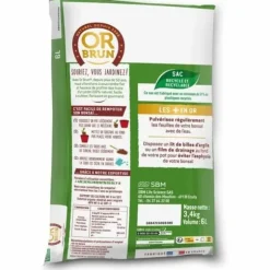 Potting compost OR BRUN BROWN GOLD 6 L