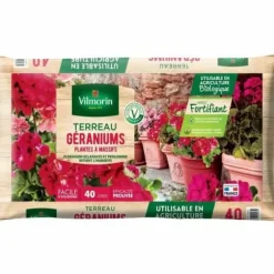 Potting compost Vilmorin géraniums 40 L