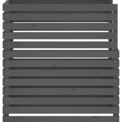 Praktisk kompostlåda i massiv furu - Samla organiskt avfall | Färg: Grå | Storlek: 100x100x102 cm