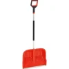 Praktisk snöskyffel i aluminium med rott handtag | Längd: 136 cm | Färg: Röd
