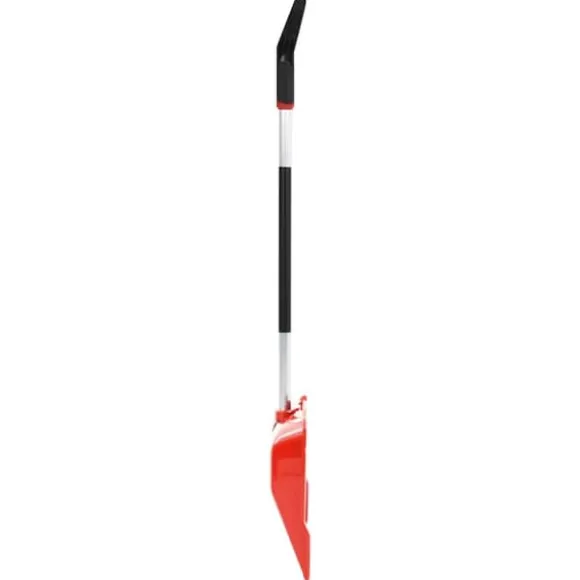 Praktisk snöskyffel i aluminium med rott handtag | Längd: 136 cm | Färg: Röd