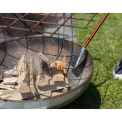 Premium Grön Ogräsbrännare Bred Pip - ROTHENBERGER - 990°C - Ø40 mm - Röd och Gul