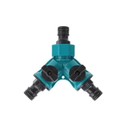 Premium Slang Y-koppling - 2-vägs Kranadapter Ventilanslutning
