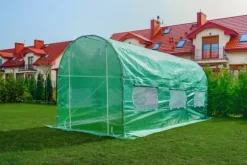 Professionell 450x200x200cm Växthus Tunnel för Effektiv Grödodling