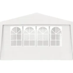 Professionellt partytält med väggar 4x9 m vit 90 g/m² - Partytält - Festtält - Home & Living