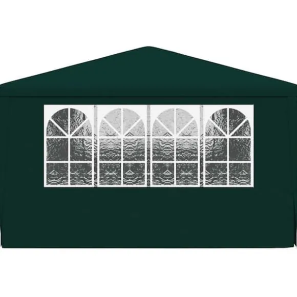 Professionellt partytält med väggar 4x6 m - UV- och vattenbeständigt | Färg: Grön | Storlek: 4x6 m