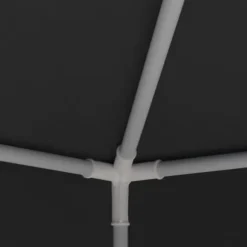 Professionellt partytält 4x6 m antracit 90 g/m²