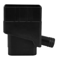 Professionellt UV-beständigt regnvattenuppsamlingssystem Stopprörsavledningssats för utomhusträdgårdsgräsmatta