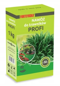 PROFI FORTEFOSKA GRÄSMATTGÖDNING 1 KG GRANULAT MYCKET EFFEKTIV