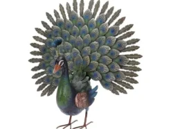 ProGarden Dekorativ påfågelfågel för trädgården