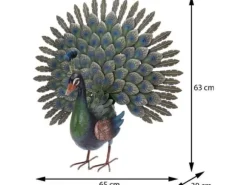 ProGarden Dekorativ påfågelfågel för trädgården