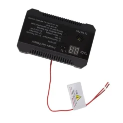 Propangasdetektor för husbil med högt 85dB larmljud - UL-certifierad sensor (svart)