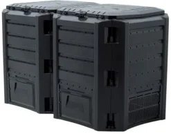 Prosperplast Module Compogreen, 800 l, Svart, Polypropylen (PP), Polen, 1350 mm, 719 mm