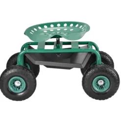 [pro.tec]® Trädgårdsvagn - till plantering, trädgårdsarbete