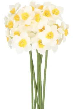 PÅSKLILJEBUKETT PÅSKLILJEBLOMMOR 41 CM MED 6 GRENAR