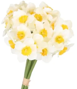 PÅSKLILJEBUKETT PÅSKLILJEBLOMMOR 41 CM MED 6 GRENAR