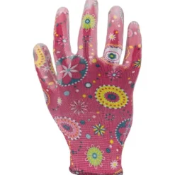 PU-HANDSKAR ROSA L230309P, KORT, 