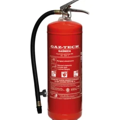 Pulverbrandsläckare med hållare GP6 6kg ABC/E 245kV