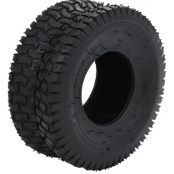 Punkteringssäkra reservdäck till skottkärra - 2 st | Storlek: 15x6.00-6 | Färg: Gummi