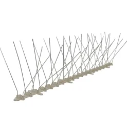 4-raders Fågelpiggar plast 6 st 3 m