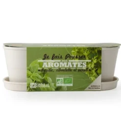 Radis et Capucine - Örtträlåda i ekologisk bambu