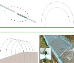 RAM Växthustunnel TRÄDGÅRD Ram för ODLING