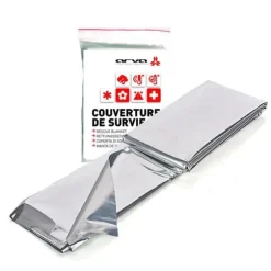 räddningsfilt aluminium, ARVA RESCUE BLANKET 190 gram (220 x 140 cm)
