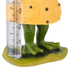 Regnmätare, groddesign, 21,5x10,5x11 cm, flerfärgad