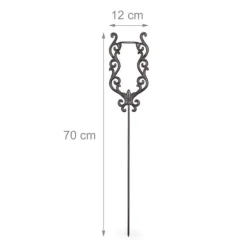 Regnmätare, 70x12,5x7 cm, Brons