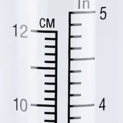 Regnmätare, 70x12,5x7 cm, Brons