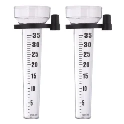 Regnmätarset, 24,5x10,5x8,5 cm, Svart