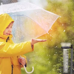 Regnmätarset, 24,5x10,5x8,5 cm, Svart