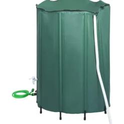 Regntunna hopfällbar med kran 1350 L