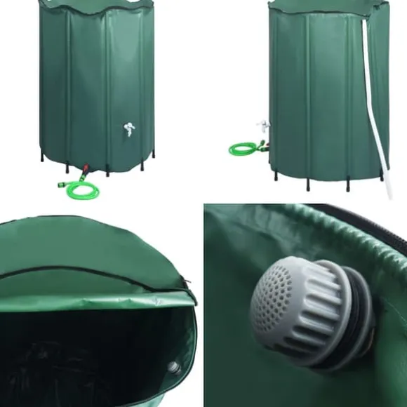 Regntunna hopfällbar med kran 1350 L - Regntunna - Regntunnor - Home & Living